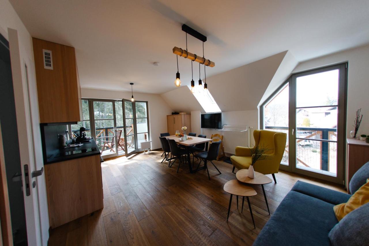 Luxusni Horsky Apartman V Centru Harrachova Ngoại thất bức ảnh